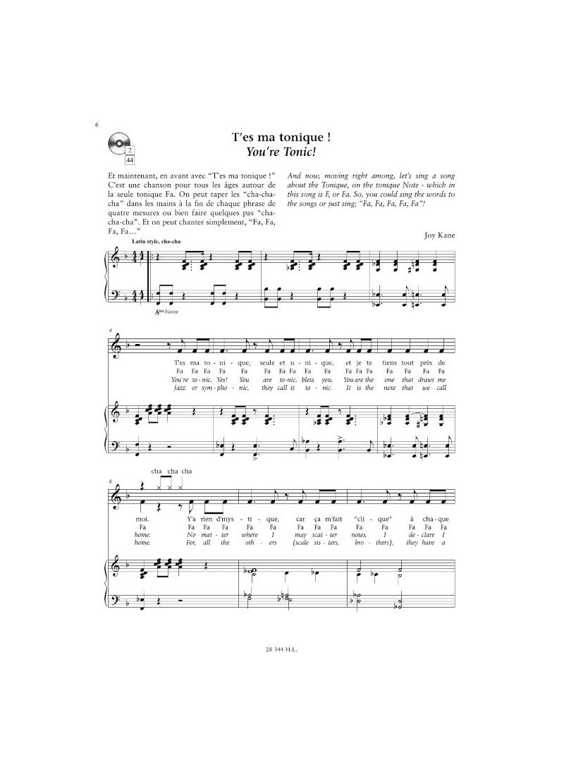 Kane: Solfege with a Smile