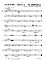Roussakis: 21 Saxophone Quartets
