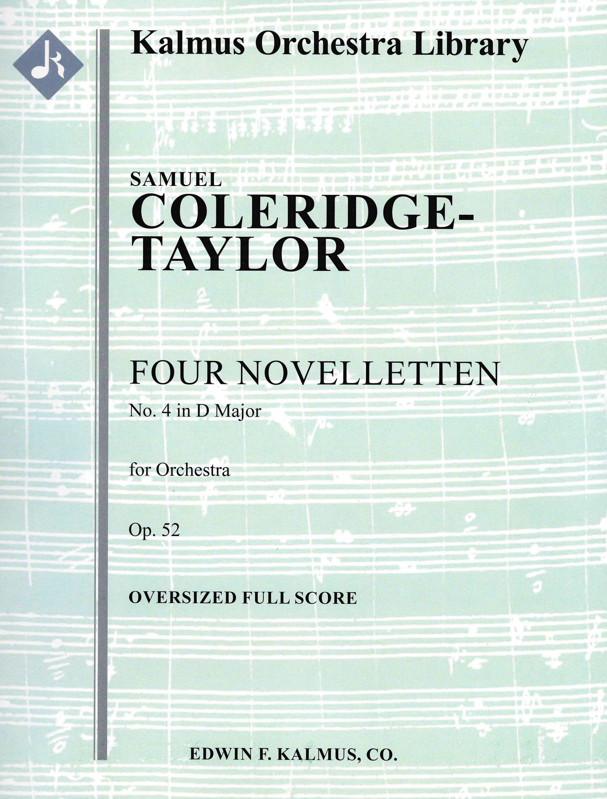 Coleridge-Taylor: Novellete No. 4 in D Major from Four Novelletten, Op. 52