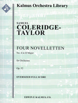 Coleridge-Taylor: Novellete No. 4 in D Major from Four Novelletten, Op. 52