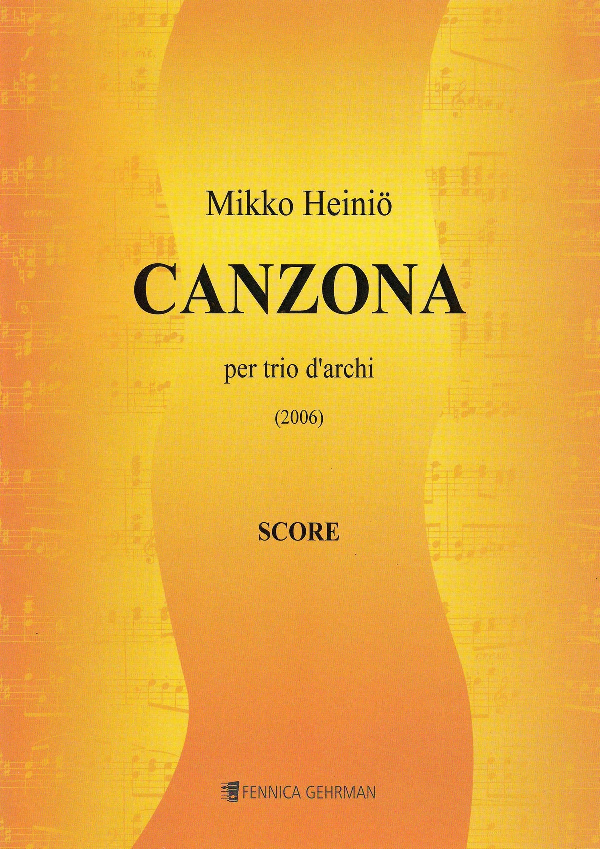 Heiniö: Canzona