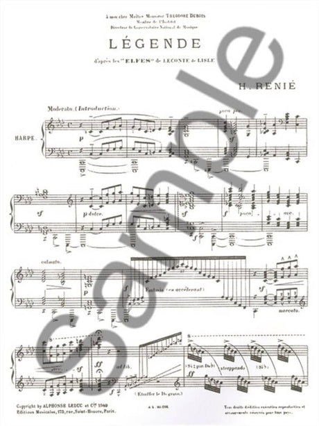 Renié: Legende d'apres les Elfes