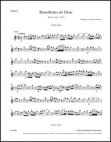 Mozart: Benedictus sit Deus, K. 117 (66a=47b)