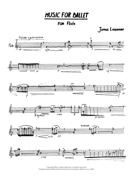 Liderman: Music for Ballet