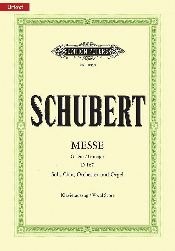 Schubert: Mass in G Major, D 167