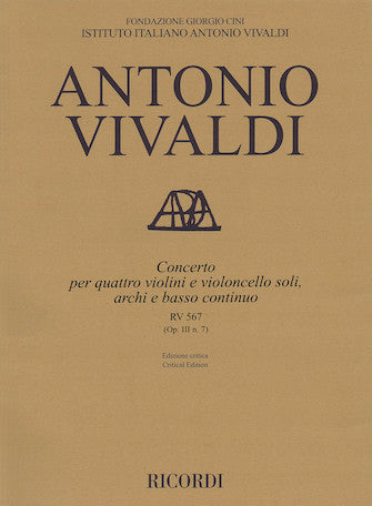 Vivaldi: L'Estro armonico - Concerto in F Major, RV 567, Op. 3, No. 7