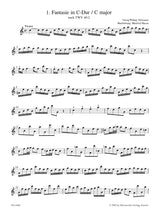 Telemann: 12 Fantasias, TWV 40:2-13 (arr. for treble recorder)