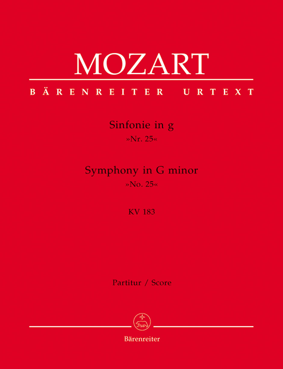 Mozart: Symphony No. 25 in G Minor, K. 183 (K.6: 173 dB) – Ficks Music