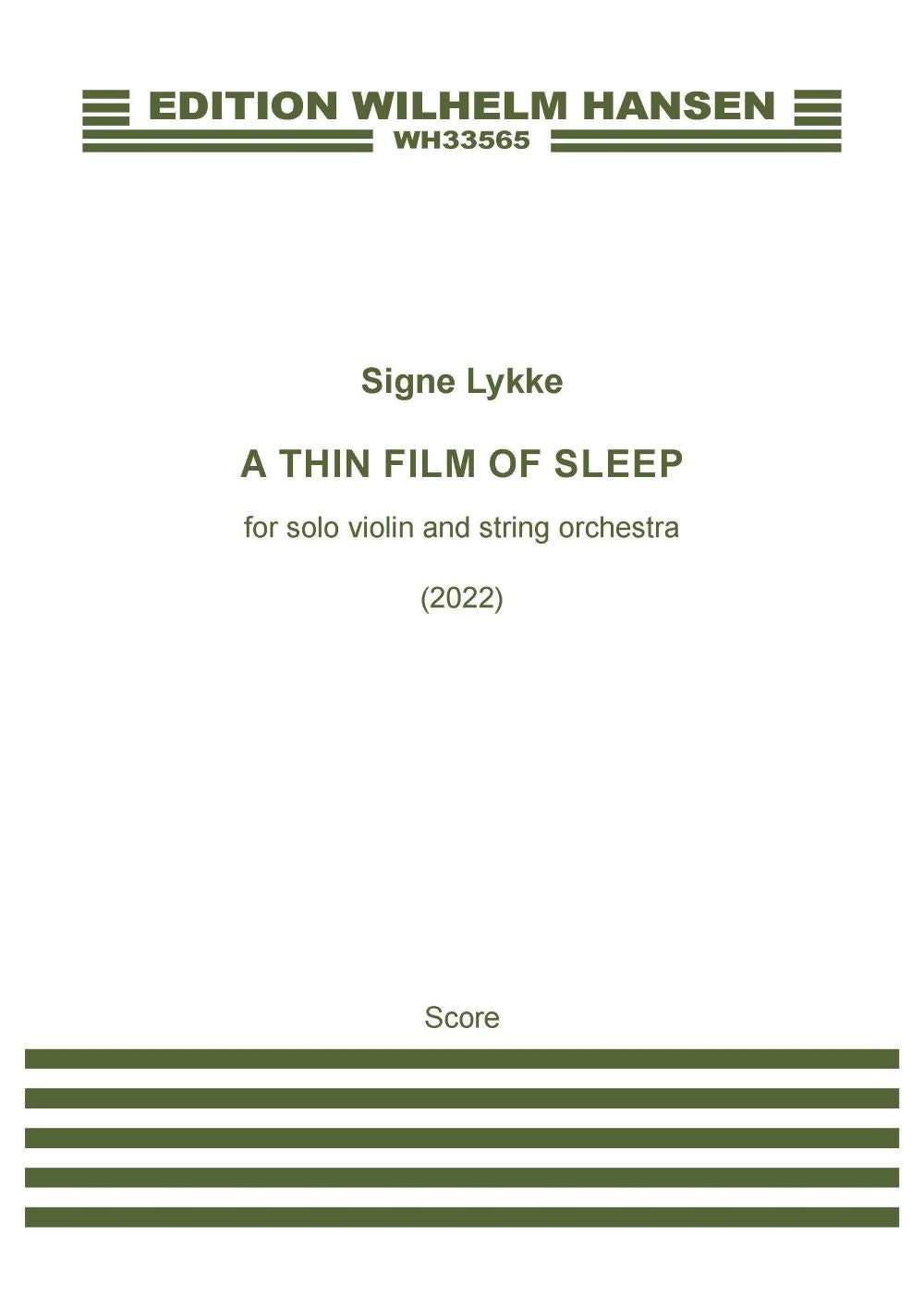 Lykke: A Thin Film of Sleep