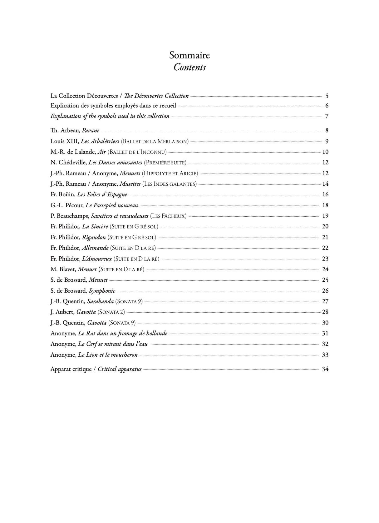 Anthology of French Baroque Music - Violin - Volume 1