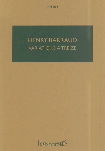 Barraud: Variations a Treize