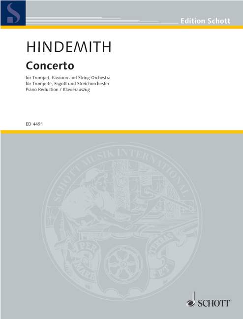 Hindemith: Concerto for Trumpet, Bassoon and String Orchestra