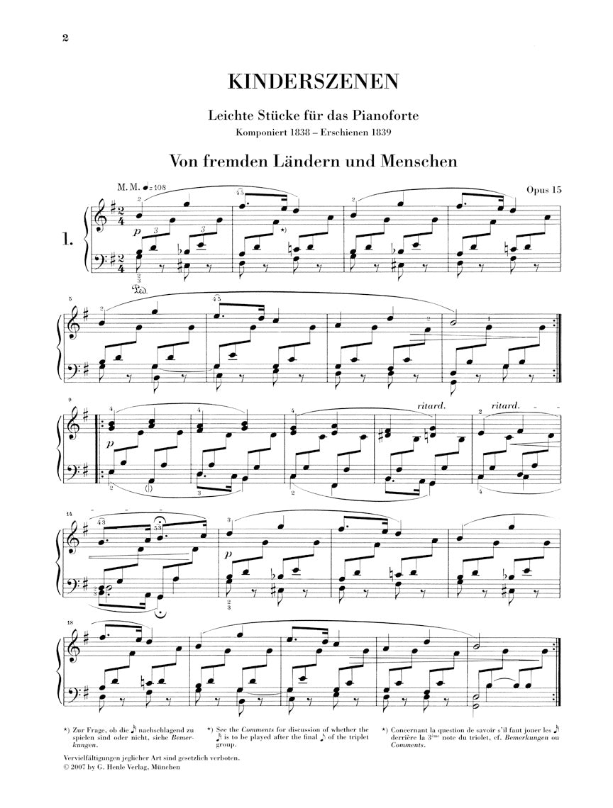 Schumann: Album for the Young, Op. 68 and Scenes from Childhood