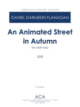 D. Flanagan: An Animated Street in Autumn