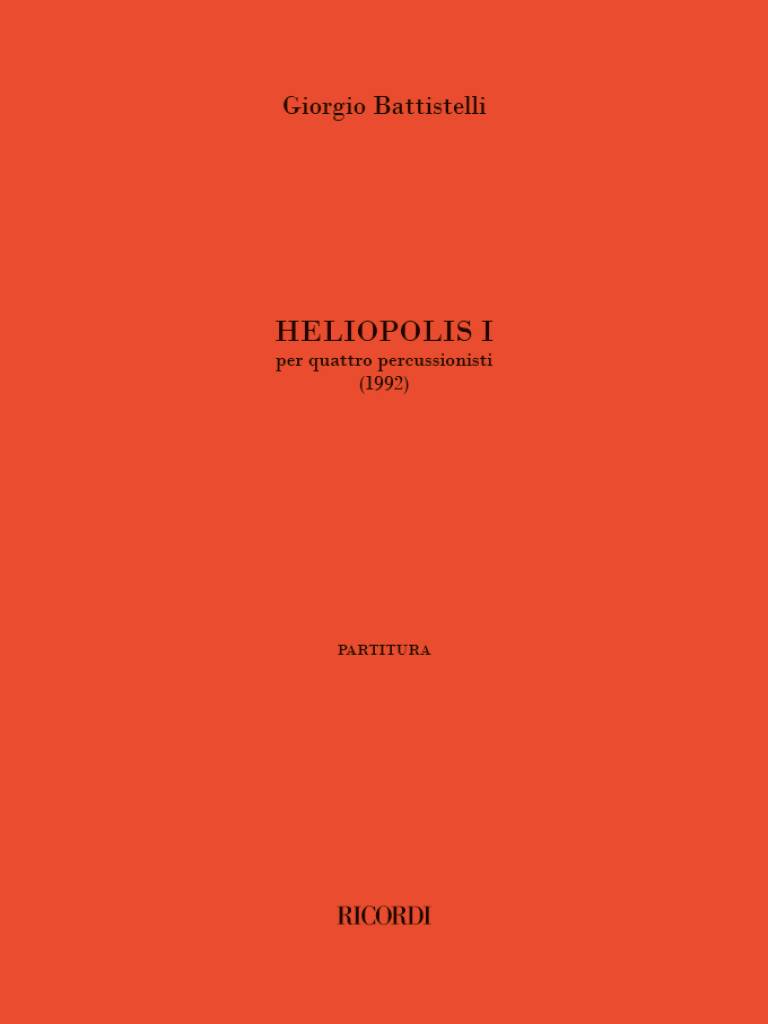 Battistelli: Heliopolis I