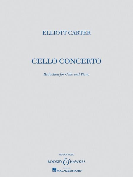 Carter: Cello Concerto
