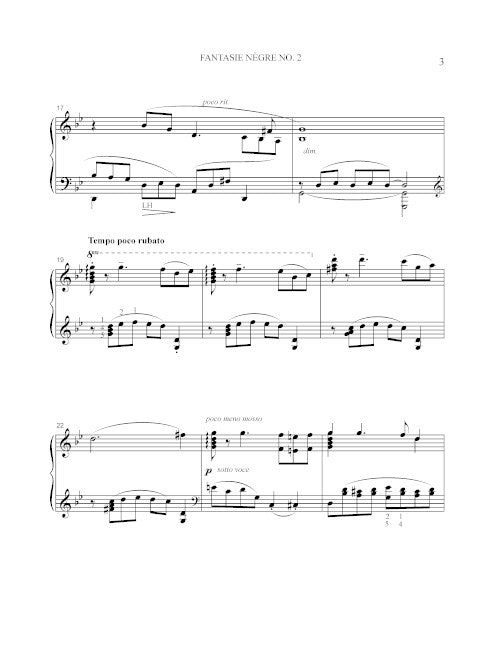 Price: Fantasie nègre No. 2 in G Minor