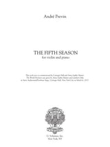 Previn: The Fifth Season