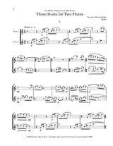 Rolls: 3 Flute Duets