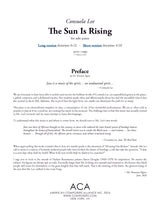 Lee: The Sun Is Rising