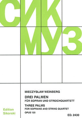 Weinberg: Three Palms, Op. 120