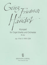 Handel: Organ Concerto in B-flat Major, HWV 294, Op. 4, No. 6