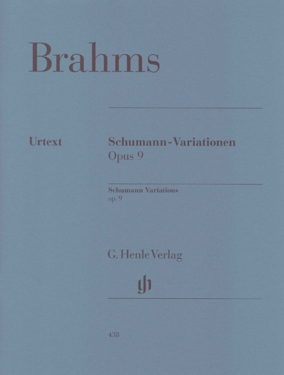 Brahms: Schumann Variations, Op. 9