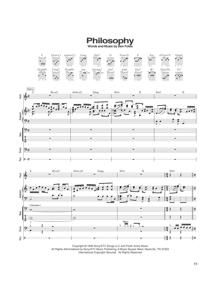 Ben Folds Five and Selections from Naked Baby Photos – Ficks Music