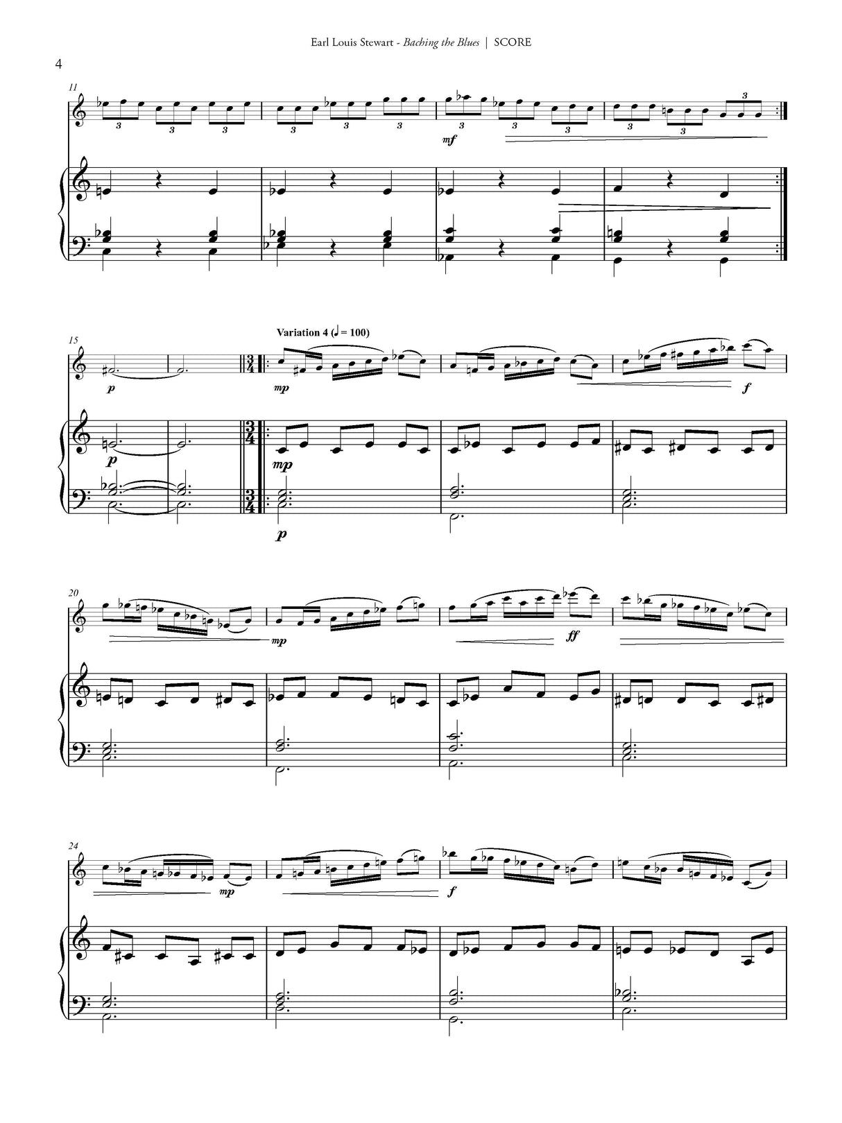 Stewart: Baching the Blues