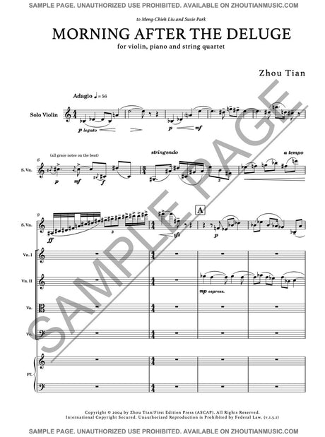 Zhou Tian: Morning after the Deluge