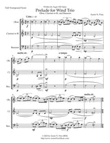A. Price: Prelude for Wind Trio
