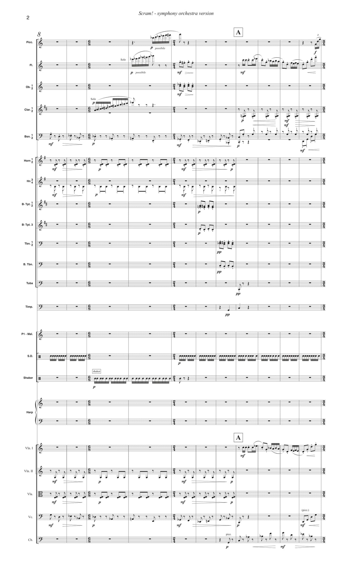 Stephenson: Scram! (Version for Trumpet & Chamber Orchestra)