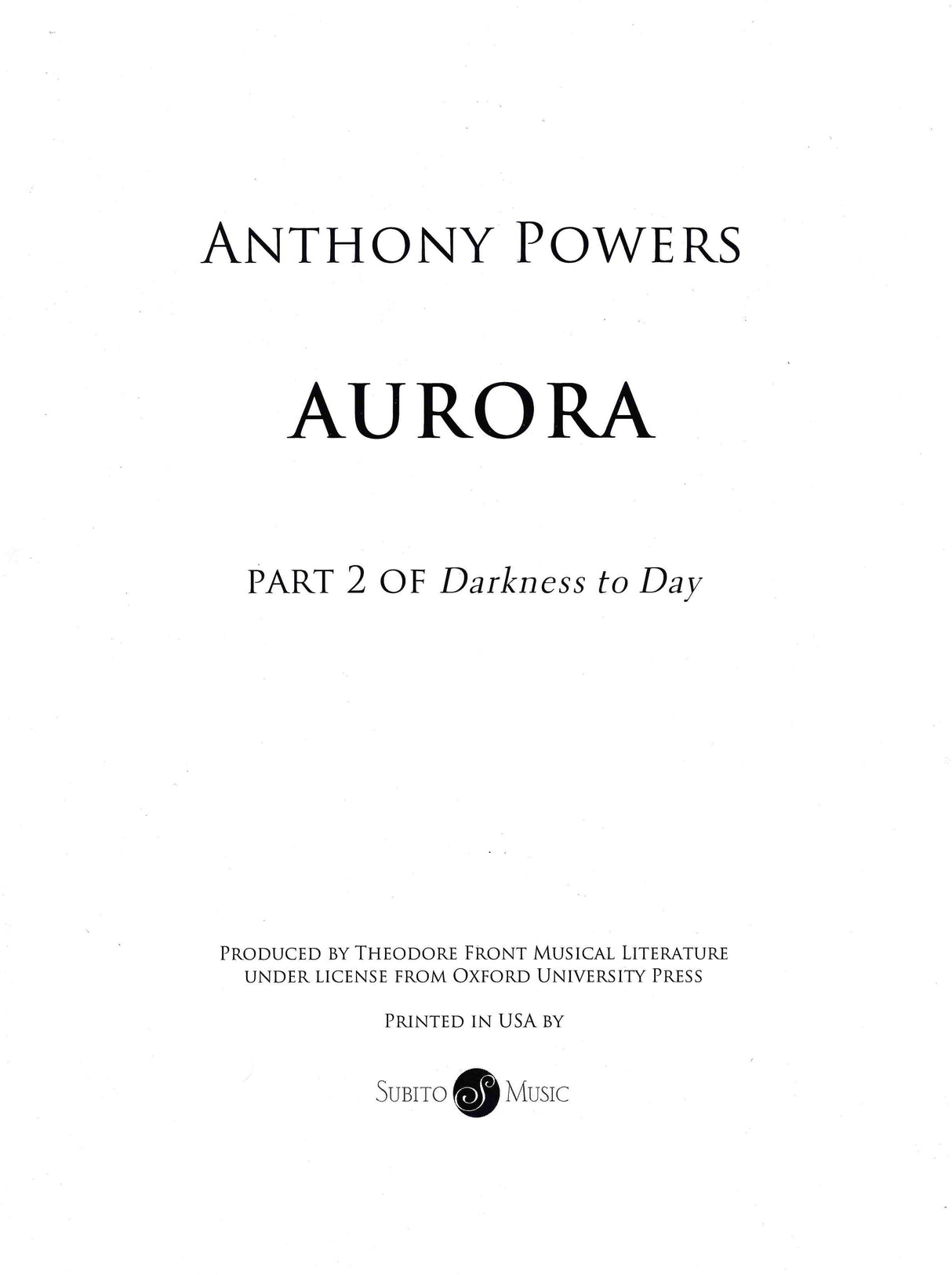 Powers: Aurora