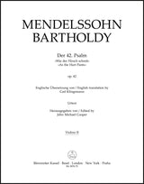 Mendelssohn: Psalm 42 - "Wie der Hirsch schreit", MWV A 15, Op. 42