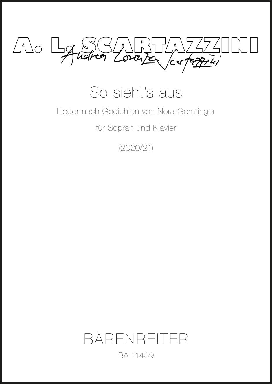 Scartazzini: So sieht's aus