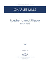 Mills: Larghetto and Allegro