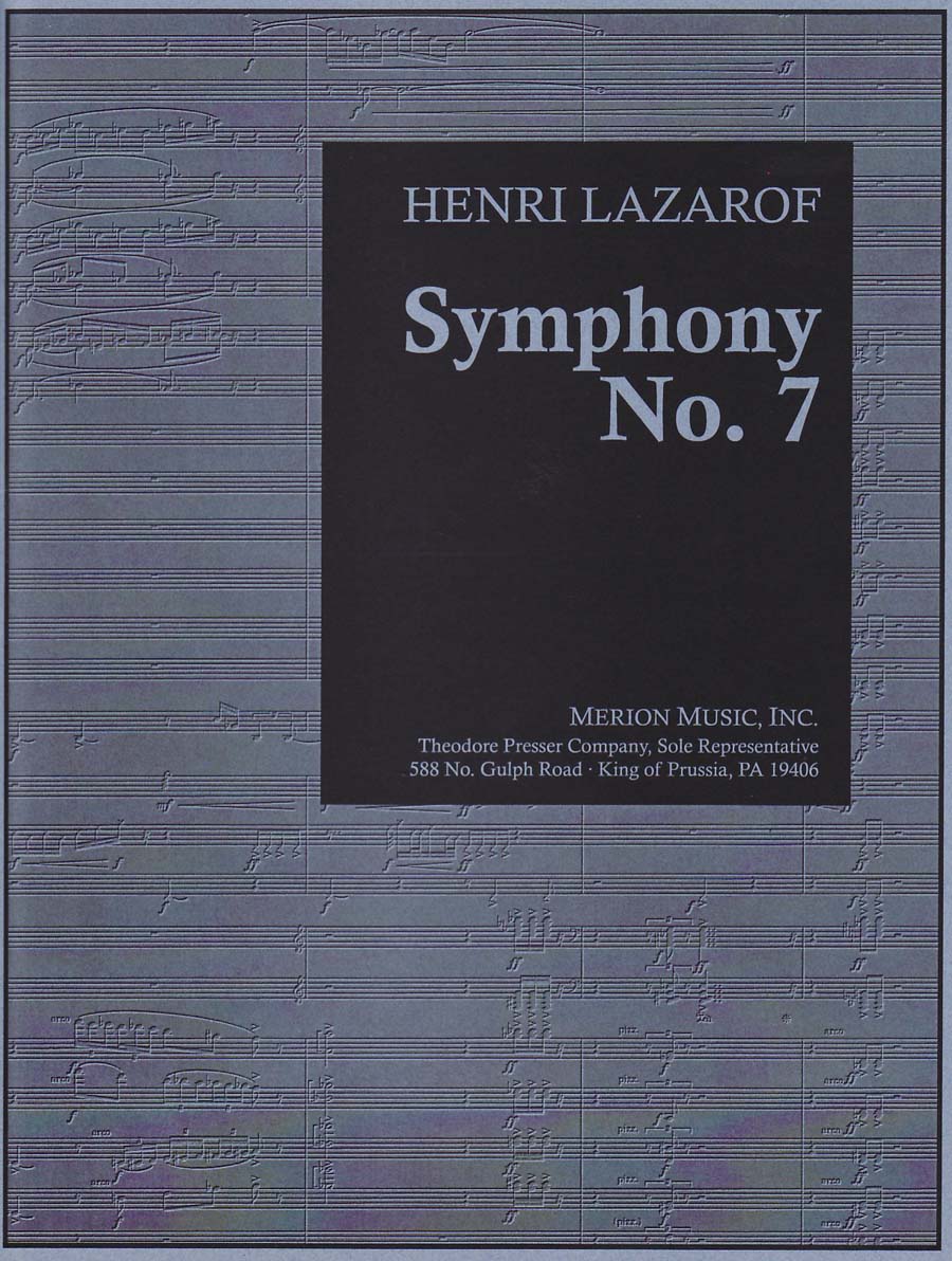 Lazarof: Symphony No. 7