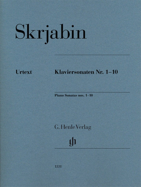 Scriabin: Piano Sonatas, Nos. 1-10 – Ficks Music