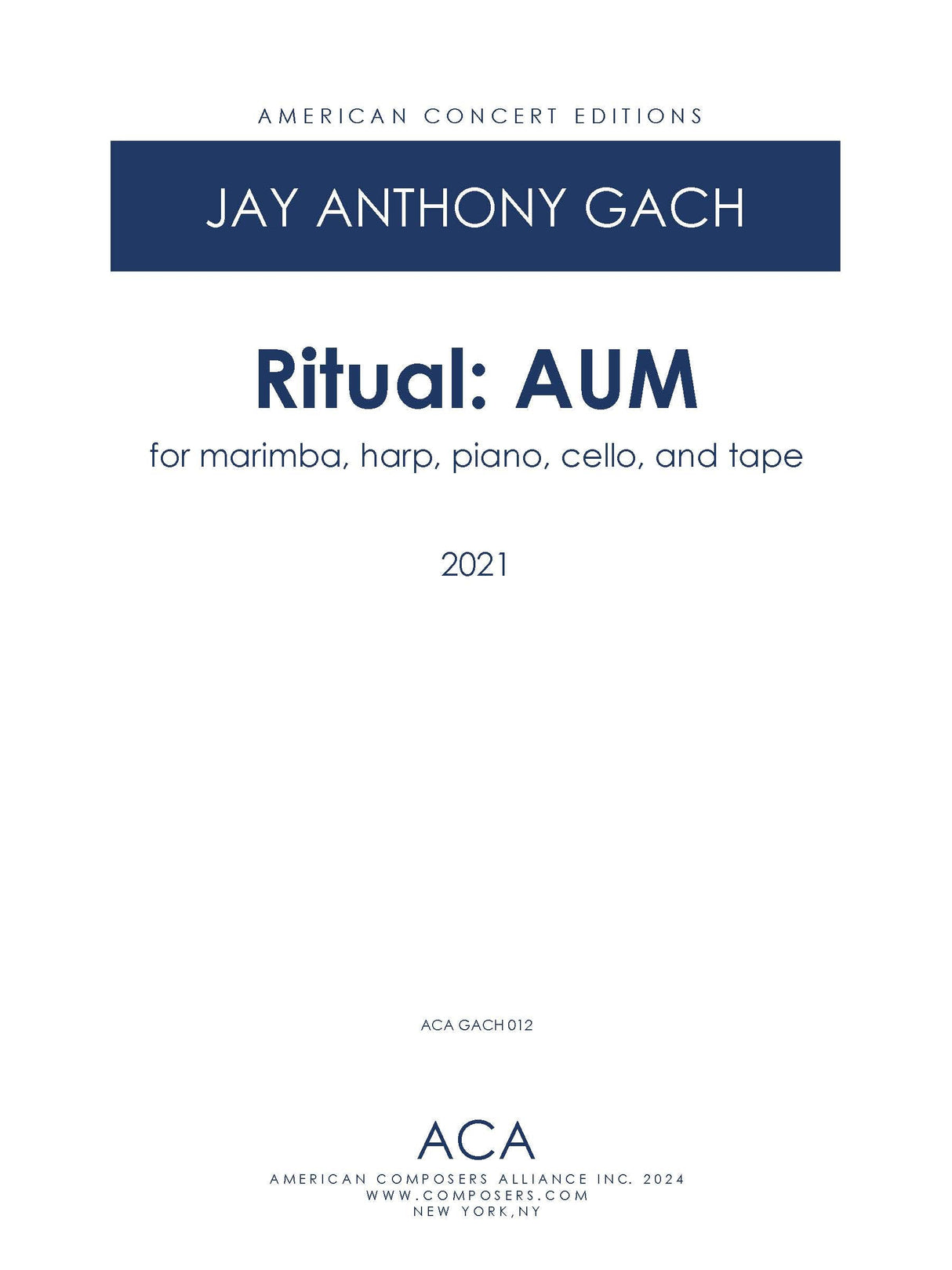 Gach: Ritual: AUM