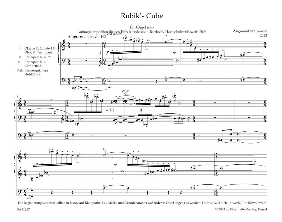 Szathmáry: Rubik's Cube