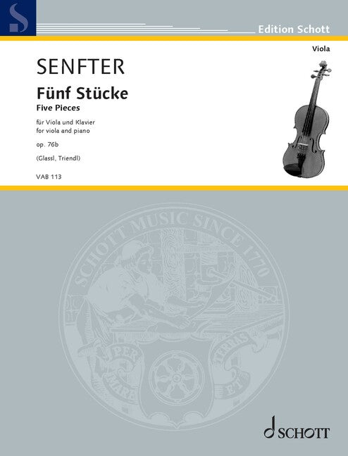 Senfter: Five Pieces, Op. 76b