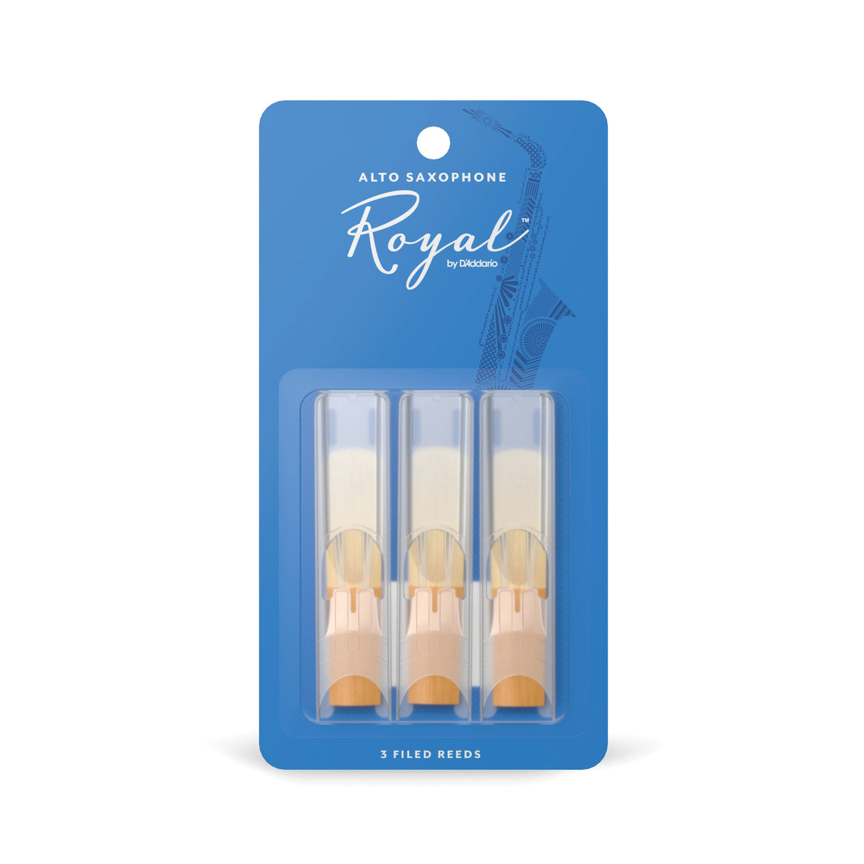 D'Addario Royal Alto Saxophone Reeds