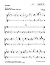 Pärt: Summa (for 2 guitars)