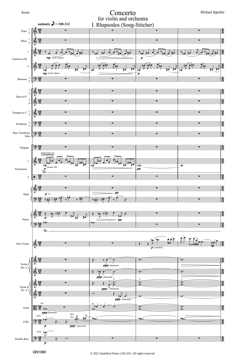 Ippolito: Violin Concerto