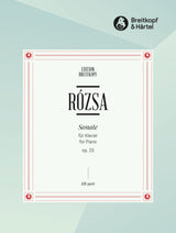 Rózsa: Piano Sonata, Op. 20