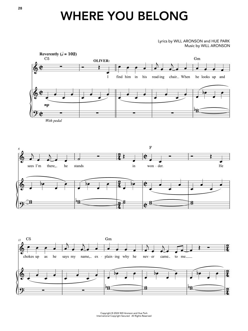 Maybe Happy Ending - Vocal Selections