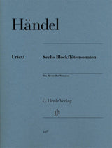 Handel: 6 Recorder Sonatas