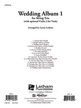Wedding Album for String Trio - Volume 1