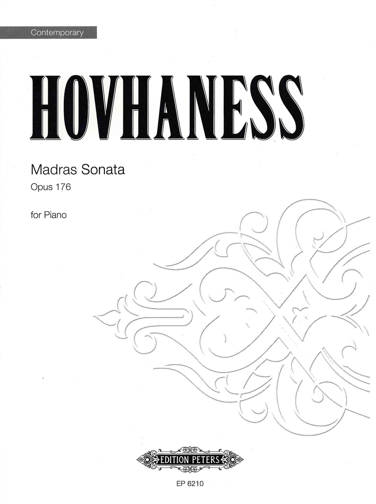 Hovhaness: Madras Sonata, Op. 176