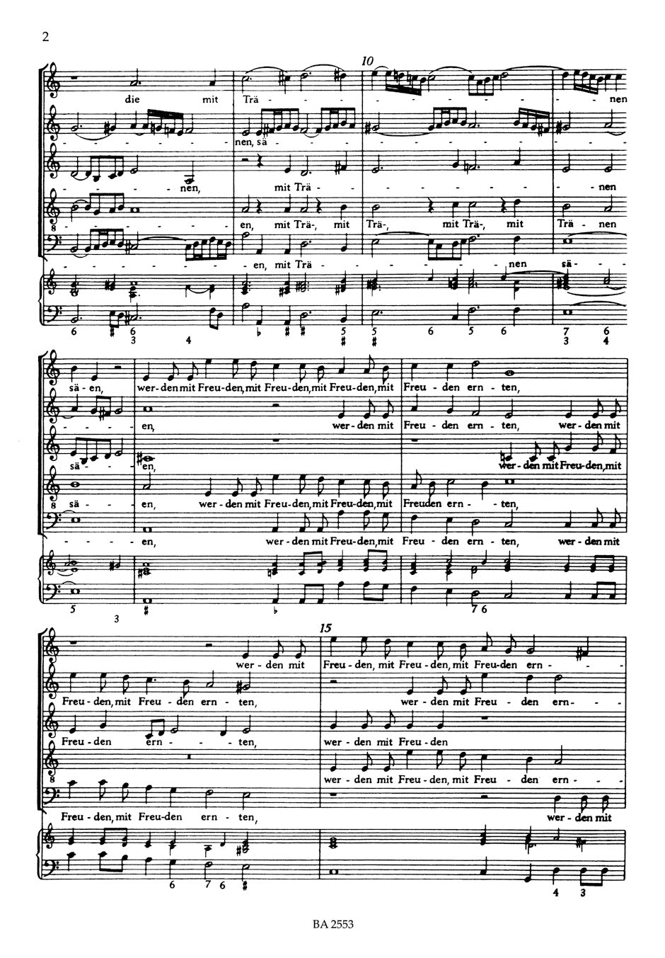 Schein: Die mit Tränen säen